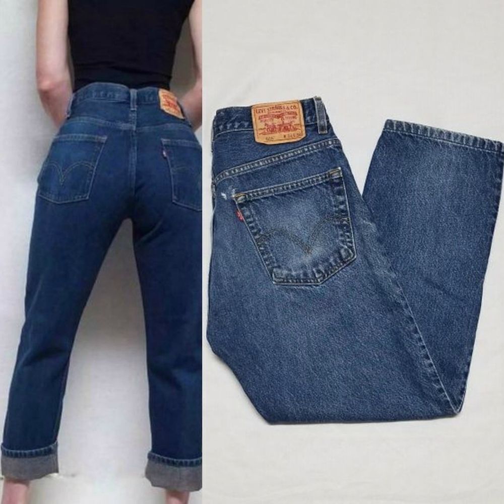 VINTAGE Levi's 505 Regular Fit Stone Wash Jeans